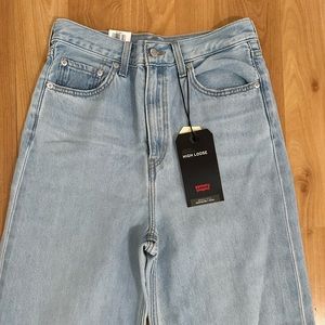 Levi’s High Loose Super High Rise Wide Straight Leg Jeans